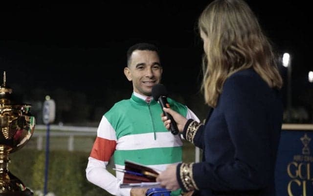 【アブダビゴールドカップ】モレイラ「前が開いた瞬間、一気に伸びた」シュトラウス海外初V