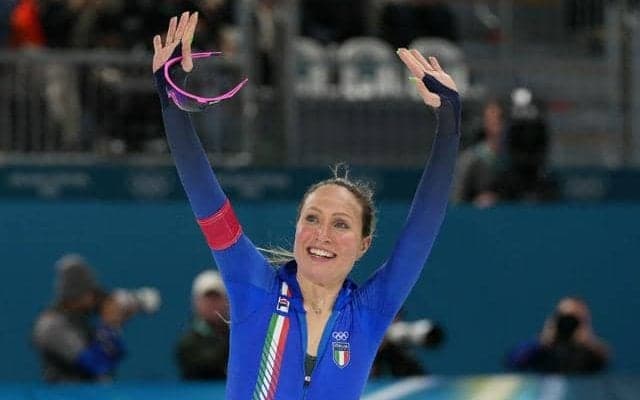 イタリア勢の金メダル第1号　育児と競技を両立する35歳の五輪女王