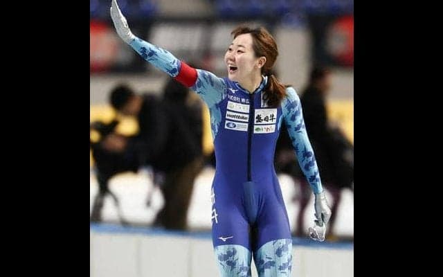 スピードスケートの吉田雪乃選手を応援　盛岡市、観戦会場に大ホール