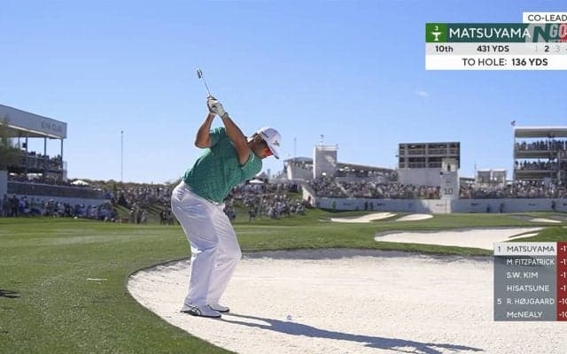 【動画】大会3勝目へ！松山英樹が単独首位で最終日　久常涼は1打差2位タイで2週連続の優勝争い【WMフェニックスオープン3日目】