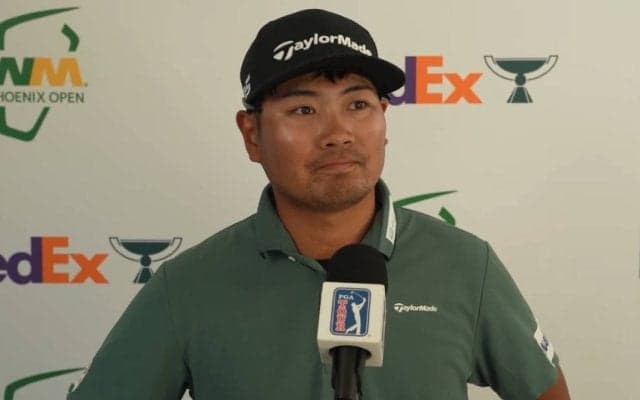 久常涼、ツアー初優勝なるか　単独首位の松山英樹を「今日と同じように追いかけたい」