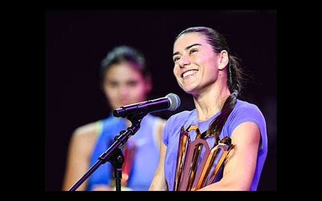  現役最終年に母国でV「幸せ」 