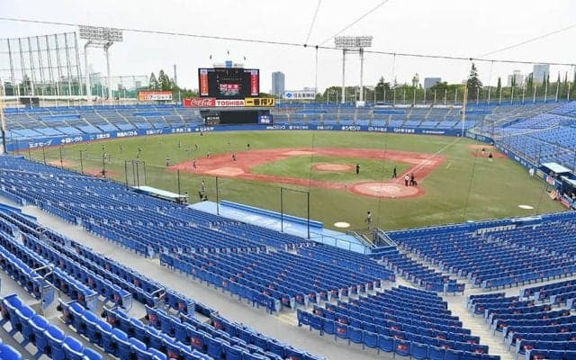 ヤクルト本拠地が“激変”「美しいなぁ」　消えた芝生…ネットうっとり「まっさらで綺麗」