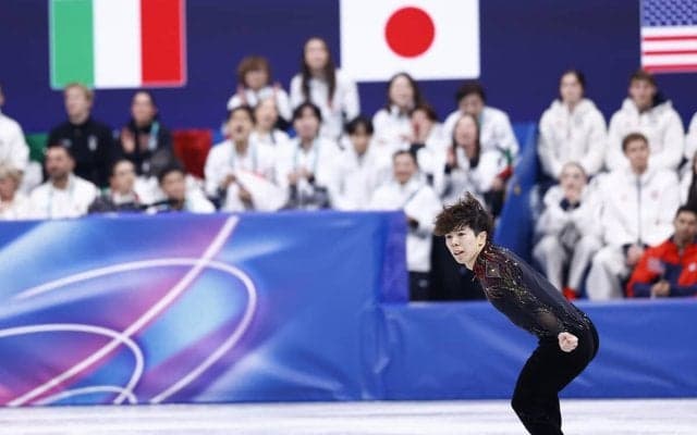【ミラノ五輪】「優勝したかった...」佐藤駿は泣き崩れるも、王者マリニンに真っ向勝負を挑んだ勇姿に注がれた喝采