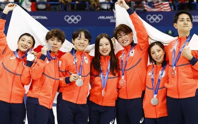 【ミラノ五輪】鍵山優真、坂本花織が最強アメリカ勢に完勝　大接戦での銀メダルは個人戦へ強烈な追い風に