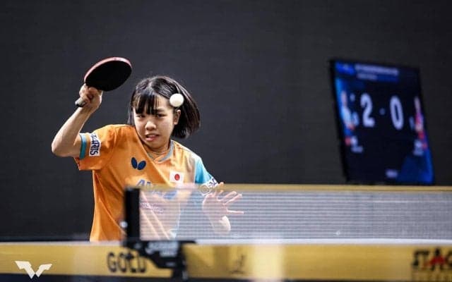 卓球女子の18歳高校生に熱視線「新進気鋭の選手」　公式が注目株に選出の新星は「シニアの舞台で存在感を確立する」【WTTスターコンテンダー・チェンナイ】