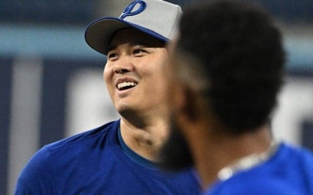 大谷翔平の自主トレで…ファンが気づいた些細な“変化”　遠目でもはっきり「めっちゃ伸びてね」