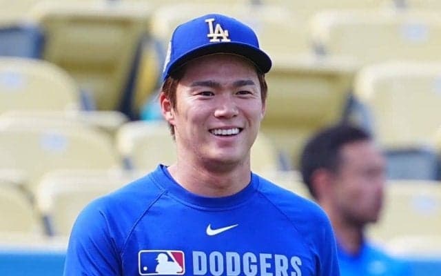 山本由伸、球場外で“意外な才能”「不気味なほど」　日本人大物との対決、米メディアも注目