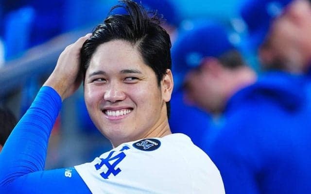 大谷翔平が“告白”「I Love u」　MLBが公開した1枚…成功確信、大事な日の決め台詞