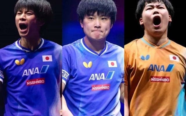 中国勢と激闘の日本男子に明るい兆し　張本智和＆戸上隼輔がアジアの舞台で存在感　世界7位に浮上の松島輝空も脅威に
