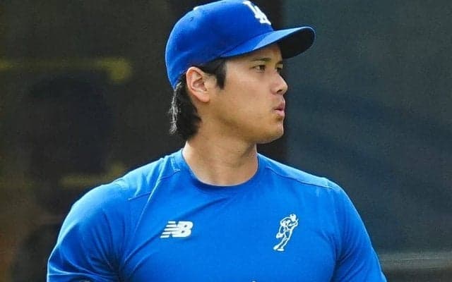 大谷翔平、視線奪われる胸板　LAメディア驚愕…滲み出る練習量「一切欠かさなかった証拠」