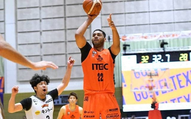 6勝30敗で西地区7位のベルテックス静岡に痛手…バローンマーテルが全治8～12週間の負傷