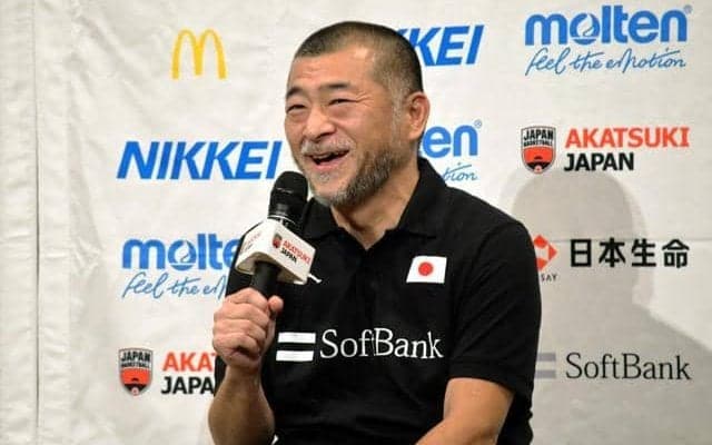 「五輪で勝てるチーム作りたい」　バスケ男子日本代表の新HCが抱負