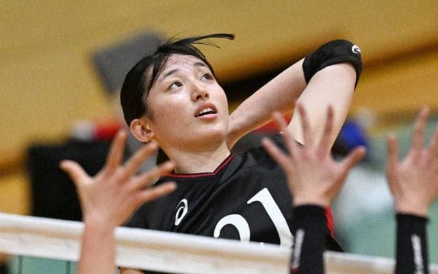 【女子バレー】畑葵は就職活動をせずにトライアウトでアクアフェアリーズ富山に入団　目指すは「体よりも頭が疲れるバレー」