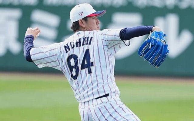 侍Jに珍事…隅田が能見コーチユニで練習　前日に緊急招集で間に合わずか、球場で“着替え”