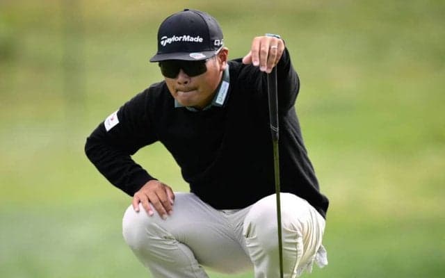 久常涼がトップタイで3日目へ「いい一日になれば」　ペブルビーチプロアマ