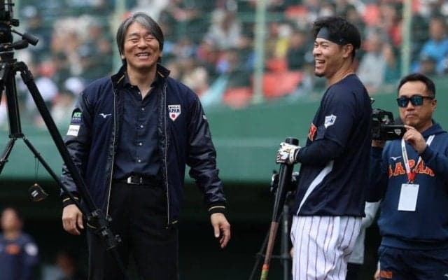 佐藤輝明、松井秀喜氏は「デカいっす」　侍J合宿で“打撃談義”…感謝した一言「嬉しかった」