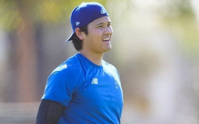 大谷翔平が「ほぼドラゴンズ」　ド軍キャンプで“既視感”…日本ファン「どっちかわからない」