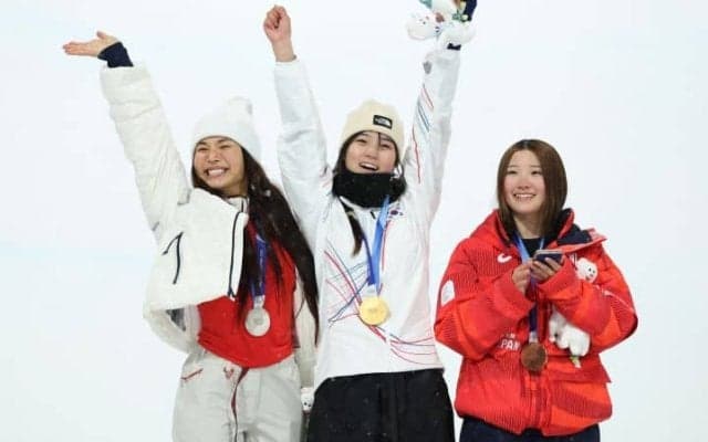 韓国語で“意思疎通”も…小野光希は「かなり流暢だ」　ハーフパイプで「金メダルを争ったライバル」女子3人の友情【冬季五輪】