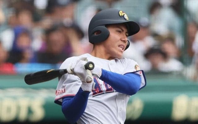 中日4位の高卒ルーキーが2安打の鮮烈デビュー！一軍経験のある投手から巧打を発揮