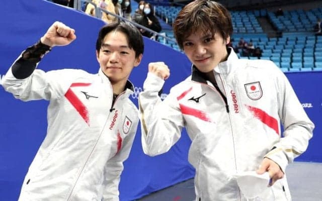 鍵山優真が“先輩の暴露”に「絶対秘密にします…！」と即レス　宇野昌磨とのSNS掛け合いが尊すぎると話題「平和すぎて癒される」【冬季五輪】