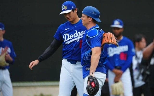 大谷翔平は「CY賞とっても」　ド軍正捕手がマスク越しに見た“世界線”「天井がない」