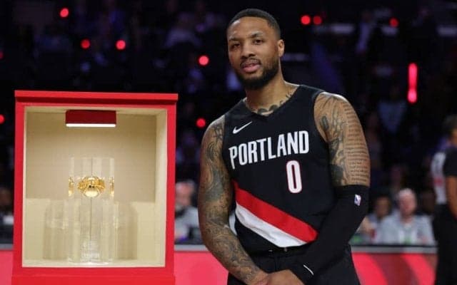 3ポイントコンテスト、アキレス腱断裂で欠場中のリラードが優勝…自身3度目の栄冠