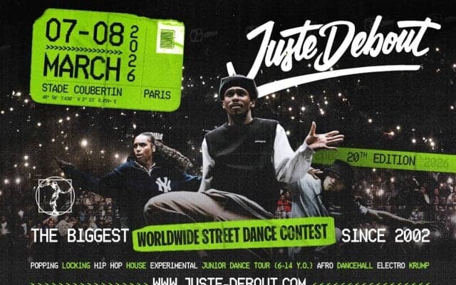 【JUSTE DEBOUT 2026】世界最高峰のダンスバトル大会がパリで開催！