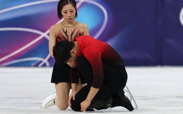 りくりゅう、リフトでまさかのミス…うなだれた木原　SP5位発進もフリーで「まだまだ取り返せる！！」【冬季五輪】