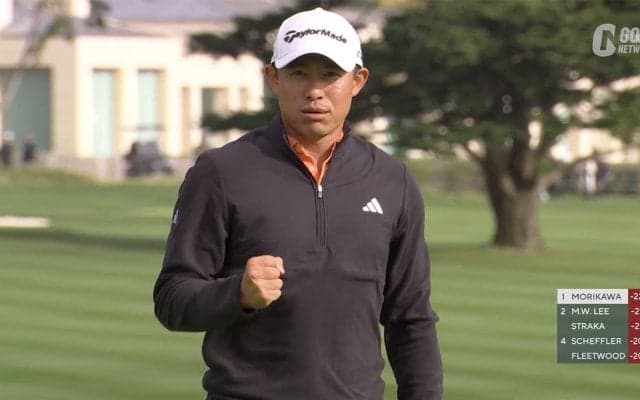 【動画】約2年半ぶり優勝コリン・モリカワの18番セカンドの海に打ち出すフェードボール！松山は3番でベタピン＆久常イーグル締め 4日目ショットオブザデイ【AT&Tペブルビーチプロアマ4日目】