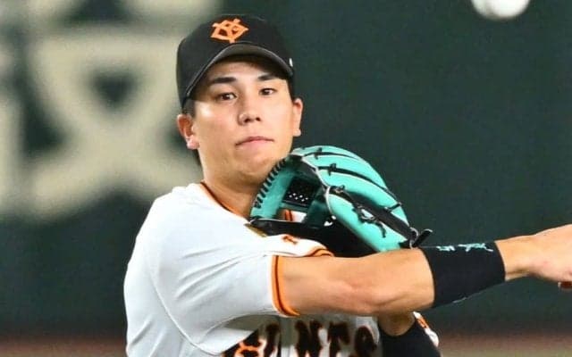 巨人25歳の「守備は別次元」　安打強奪→超速スローに歓声「安定感えぐい」