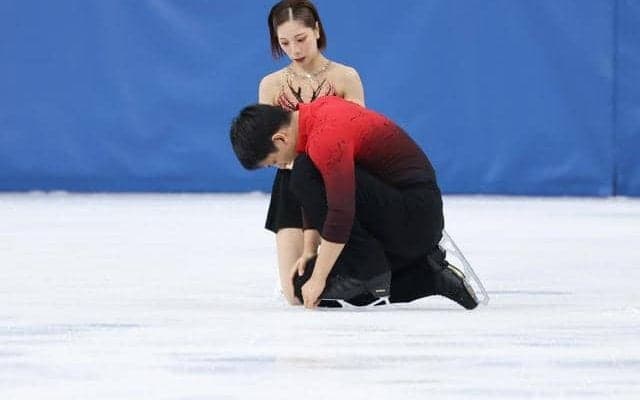 りくりゅう、10秒以上うつむいて…　万全の準備で臨んだはずが一転