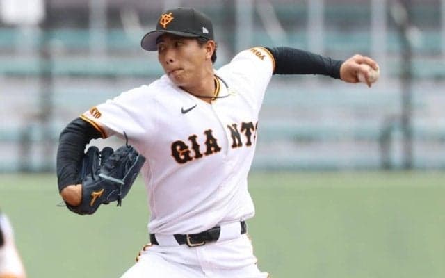 巨人にまたも逸材…ドラ3の宝刀が「曲がり方ヤバい」　バットかすらず「これは本物」