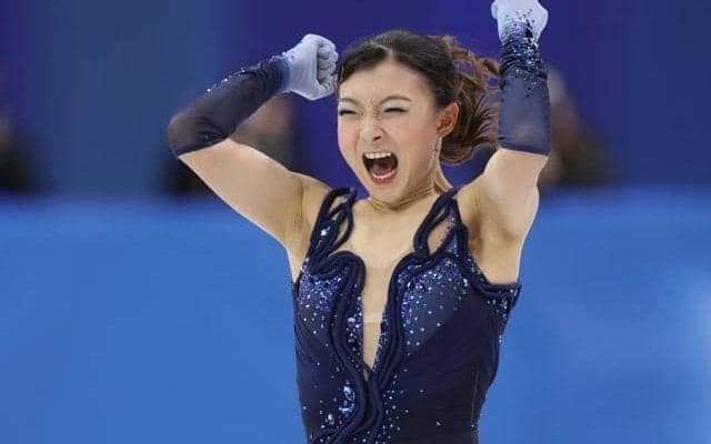 坂本花織、「自分を褒めてあげたい」2位発進　演技構成点は最高