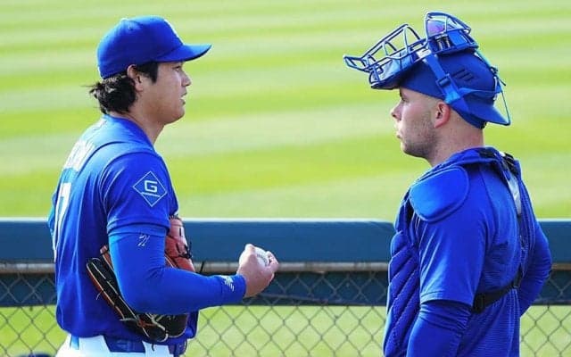 大谷翔平は「限界がない」　2月に158キロ…24歳捕手が絶賛「可能性は無限大だ」