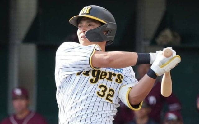 現ドラ移籍…ロッテ24歳が特大2ラン　防球ネット直撃に場内騒然、阪神ドラ2の才能発揮