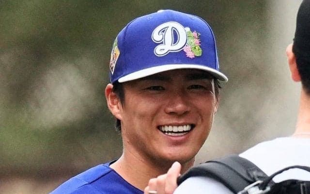 ド軍“公式”に意外な日本人　山本由伸も思わず笑顔…ファン興奮の光景「嬉しすぎる」
