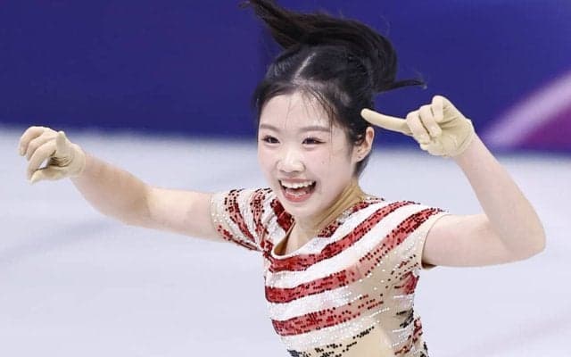 【ミラノ五輪】中井亜美、17歳のセンセーション「最後の瞬間まで楽しみたい」坂本花織ら抑え首位発進