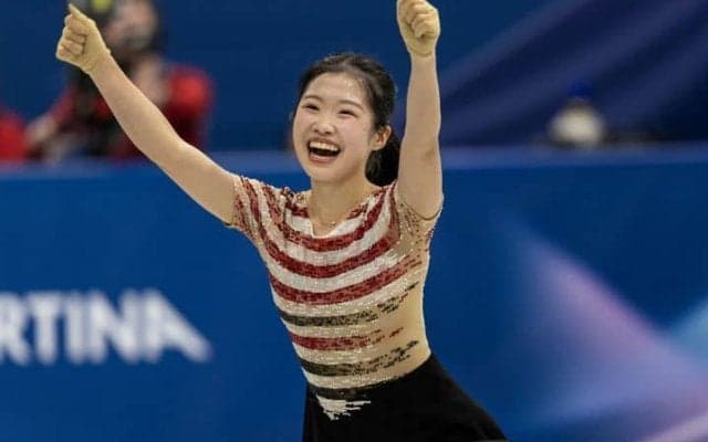 「本当に頭が下がります」フィギュアレジェンド中野友加里さんも絶賛　五輪初出場でSP首位発進、スーパー高校生の強心臓「よほどの練習量がないとできない」【冬季五輪】