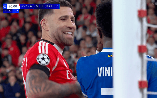 「なんて子供なんだ！」“タトゥー自慢”でヴィニシウス挑発…「W杯はメッシのおかげ」「負けてるんだぞ？」オタメンディをレジェンドが一刀両断