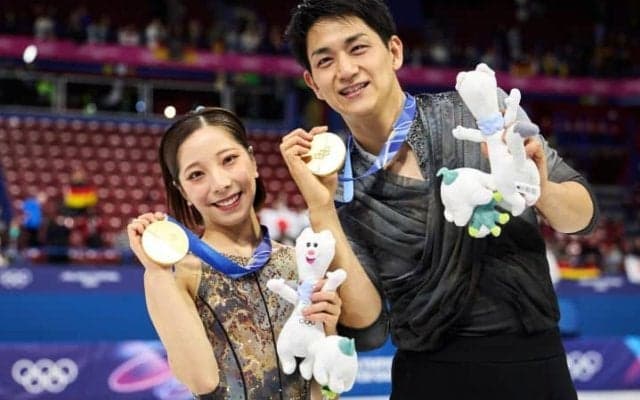 りくりゅうの快挙に“地元”も熱狂　オークビルから偉業を称えるメッセージ「毎朝6時から練習して…」「誇りに思う」【冬季五輪】