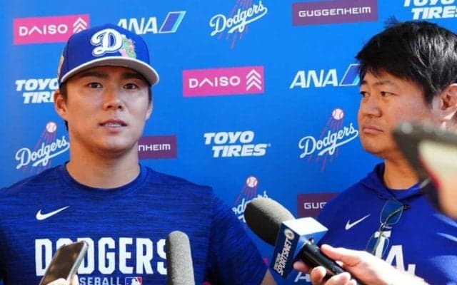 なぜ出てきた…ド軍練習で容赦なき煽り　正捕手に追い回される珍光景、日本人息切れ「心配です」