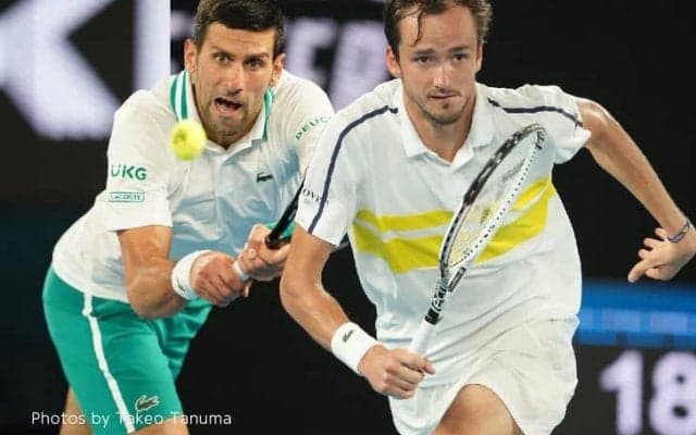 20連勝中メドベージェフがジョコビッチに挑戦。男子決勝は日本時間17時半開始!! 全豪最終日の注目ポイント
