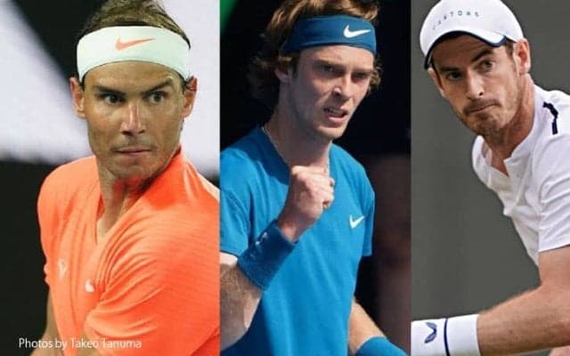 親がテニス選手やコーチだったトッププロ選手たち。テニス以外のアスリートだったケースもあり