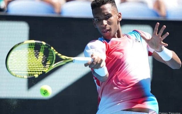 オジェ・アリアシム、チリッチを逆転で下して全豪初のベスト8[全豪オープン]