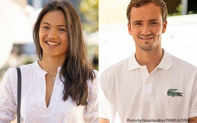 19歳のUS女王ラドゥカヌ、メドベージェフら13選手が私服で集合した撮影会の写真が公開