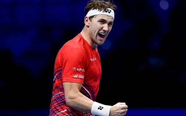 世界4位ルードがオジェ・アリアシムを破ってツアー最終戦で白星発進「最高のスタート」[Nitto ATPファイナルズ]