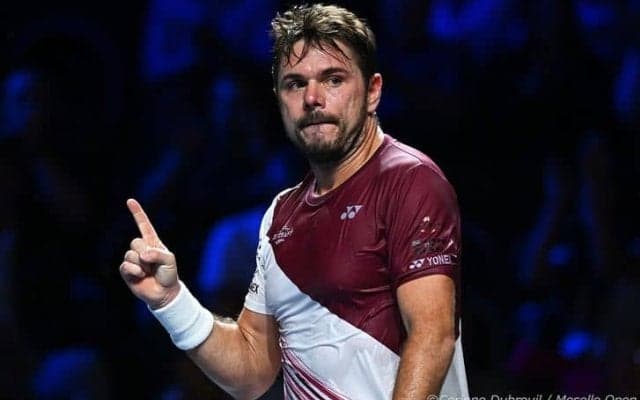 元世界3位ワウリンカ、1年10ヵ月ぶりにトップ10から白星! 世界4位メドベージェフ下し8強[モゼール・オープン]