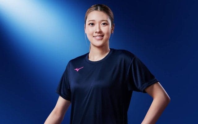 女子日本代表の佐藤淑乃がミズノとブランドアンバサダー契約を締結