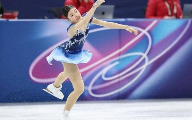 フィギュア女子、千葉百音は4位入賞　苦い記憶を振り払う連続3回転